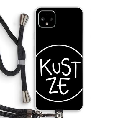 KUST ZE: Pixel 4 XL Transparant Hoesje met koord