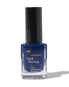 HEMA Long Lasting Nagellak 348 Dutch Denim (blauw)