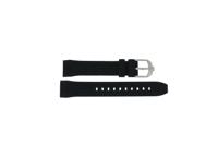 Horlogeband Swiss Military Hanowa 6-6221.04.007 Rubber Zwart 18mm