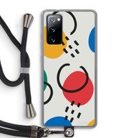 Illustratieve pop 3: Samsung Galaxy S20 FE / S20 FE 5G Transparant Hoesje met koord