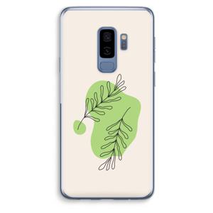 Beleaf in you: Samsung Galaxy S9 Plus Transparant Hoesje