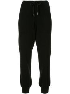 Barrie pantalon de jogging à lien de resserrage - Noir