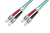 Digitus DK-2511-01/3 Glasvezel kabel 1 m ST/BFOC Blauw