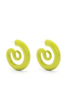 Panconesi boucles d'oreilles Serpent - Vert