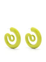 Panconesi boucles d'oreilles Serpent - Vert