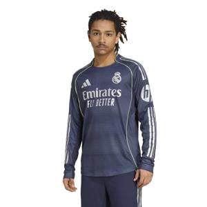 adidas Real Madrid Uitshirt Lange Mouwen Authentic 2025-2026