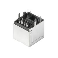 Weidmüller RJ45C5 T1V 3.2N4G/Y TY RJ45-aansluitstekker CAT 5 2562960000 Bus, inbouw verticaal Aantal polen (sensoren) 12 Zilver, Zwart 120 stuk(s) - thumbnail