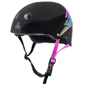 The Certified Sweatsaver Helmet Black Hologram - Skate Helm
