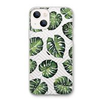 Geometrische jungle: iPhone 13 mini Transparant Hoesje