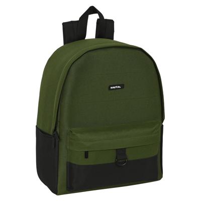 Laptoptas Safta Dark Forest Zwart Groen 31 x 40 x 16 cm