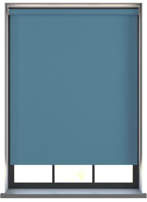 Elektrisch Rolgordijn - Bella blauw