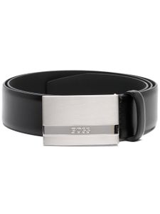 BOSS ceinture à boucle logo - Noir