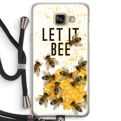 Let it bee: Samsung Galaxy A5 (2016) Transparant Hoesje met koord