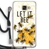 Let it bee: Samsung Galaxy A5 (2016) Transparant Hoesje met koord