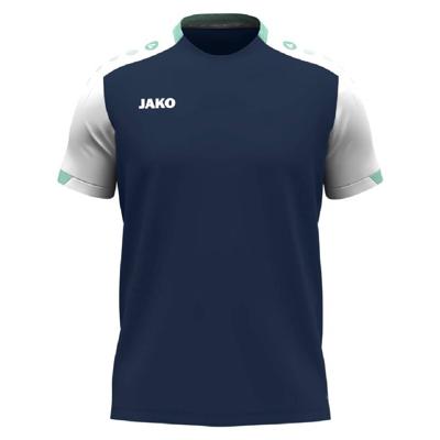 JAKO Dynamic Trainingsshirt Kids Donkerblauw Wit Lichtgroen