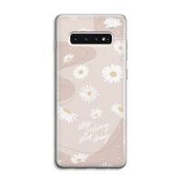 Daydreaming becomes reality: Samsung Galaxy S10 4G Transparant Hoesje