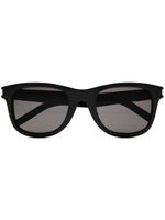 Saint Laurent Eyewear lunettes de soleil à monture rectangulaire - Noir - thumbnail