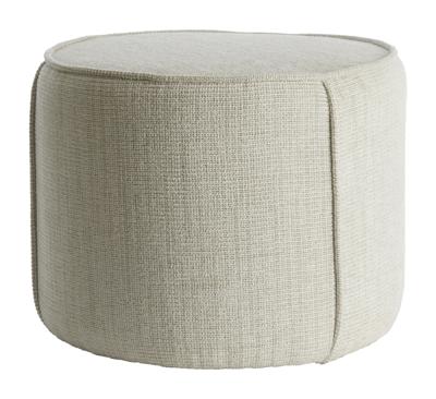 Light & Living Poef 'Domoni' Chenille, kleur Beige