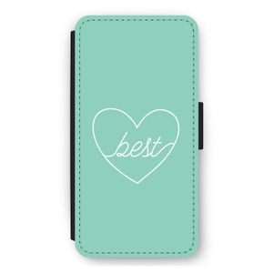 Best heart pastel: iPhone 11 Flip Hoesje