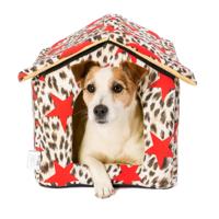 Nobleza Overdekte mand - Huisje voor hond en kat - Maat L - 43x39x33 cm