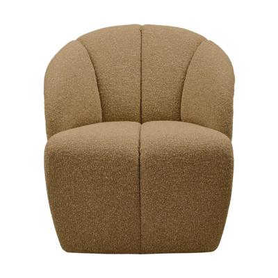 Woood Mojo fauteuil bouclé Geel/Bruin melange