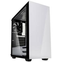 Kolink STRONGHOLD WHITE Midi-tower PC-behuizing Wit, Zwart 2 voorgeïnstalleerde ventilators, Zijvenster, Stoffilter - thumbnail