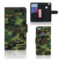 Huawei P10 Lite | Telefoon Hoesje | Army Dark
