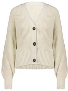 HEMA Dames Vest Gioya Gebreid Gebroken Wit (gebroken wit)