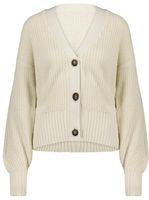 HEMA Dames Vest Gioya Gebreid Gebroken Wit (gebroken wit) - thumbnail