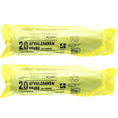 Komo Vuilniszakken - 40x - 50L - afvalzak - extra stevig - lekvrij