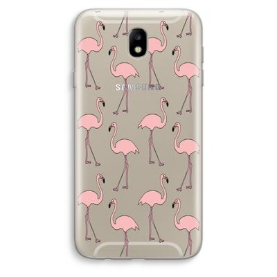 Anything Flamingoes: Samsung Galaxy J7 (2017) Transparant Hoesje