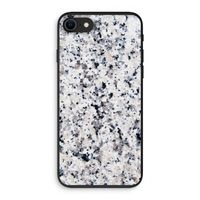 Gespikkelde marmer: iPhone SE 2020 Biologisch afbreekbaar hoesje