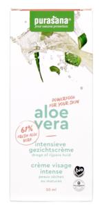 Purasana Aloe vera gezichtscreme intensief creme visage bio (50 ml)