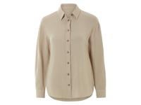 esmara Mousseline dames blouse (Beige, 34)