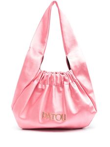 Patou sac Le Biscuit en satin - Rose