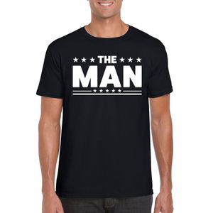 The Man heren T-shirt zwart