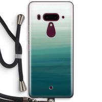 Ocean: HTC U12+ Transparant Hoesje met koord