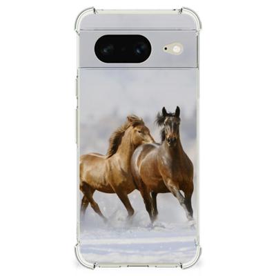 Google Pixel 8 Case Anti-shock Paarden Google Pixel 8 Case Anti-shock Paarden