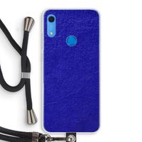 Majorelle Blue: Huawei Y6s Transparant Hoesje met koord