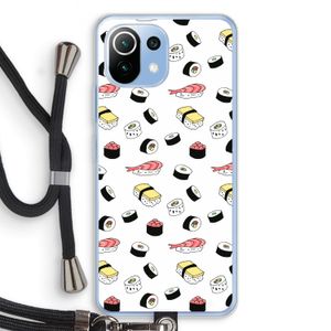 Sushi time: Xiaomi Mi 11 Lite Transparant Hoesje met koord