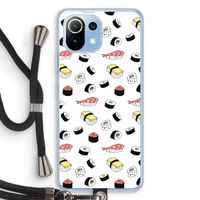 Sushi time: Xiaomi Mi 11 Lite Transparant Hoesje met koord