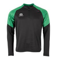 Stanno 408038K Bolt Quarter Zip Top Kids - Black-Green - 116 - thumbnail