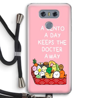 Bento a day: LG G6 Transparant Hoesje met koord