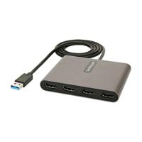 Adapter USB 3.0 naar HDMI Startech USB32HD4 Zwart Grijs 1 m