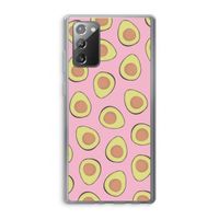 Dancing avocados: Samsung Galaxy Note 20 / Note 20 5G Transparant Hoesje