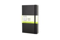 Notitieboek moleskine pocket 90x140mm blanco zwart