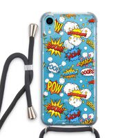 Pow Smack: iPhone XR Transparant Hoesje met koord