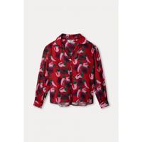 Pom Amsterdam - Rood | Dames | Blouse | Rood | 44 | regular | Kamst mode
