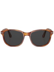 Persol lunettes de soleil à monture ronde - Marron