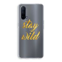 Stay wild: OnePlus Nord CE 5G Transparant Hoesje